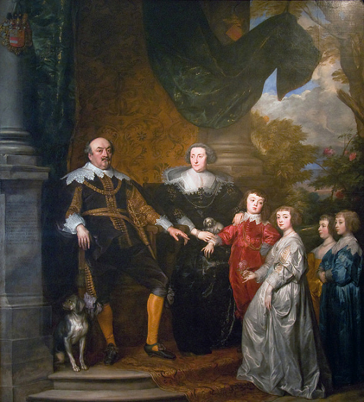 Johann VIII de Nassau-Siegen et d' Ernestine-Yolande de Ligne d'Amblise - portrait par cole franaise